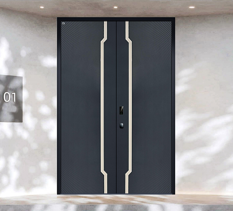 紫藍(lán)鲸簡約鑄鋁門(mén)R-829